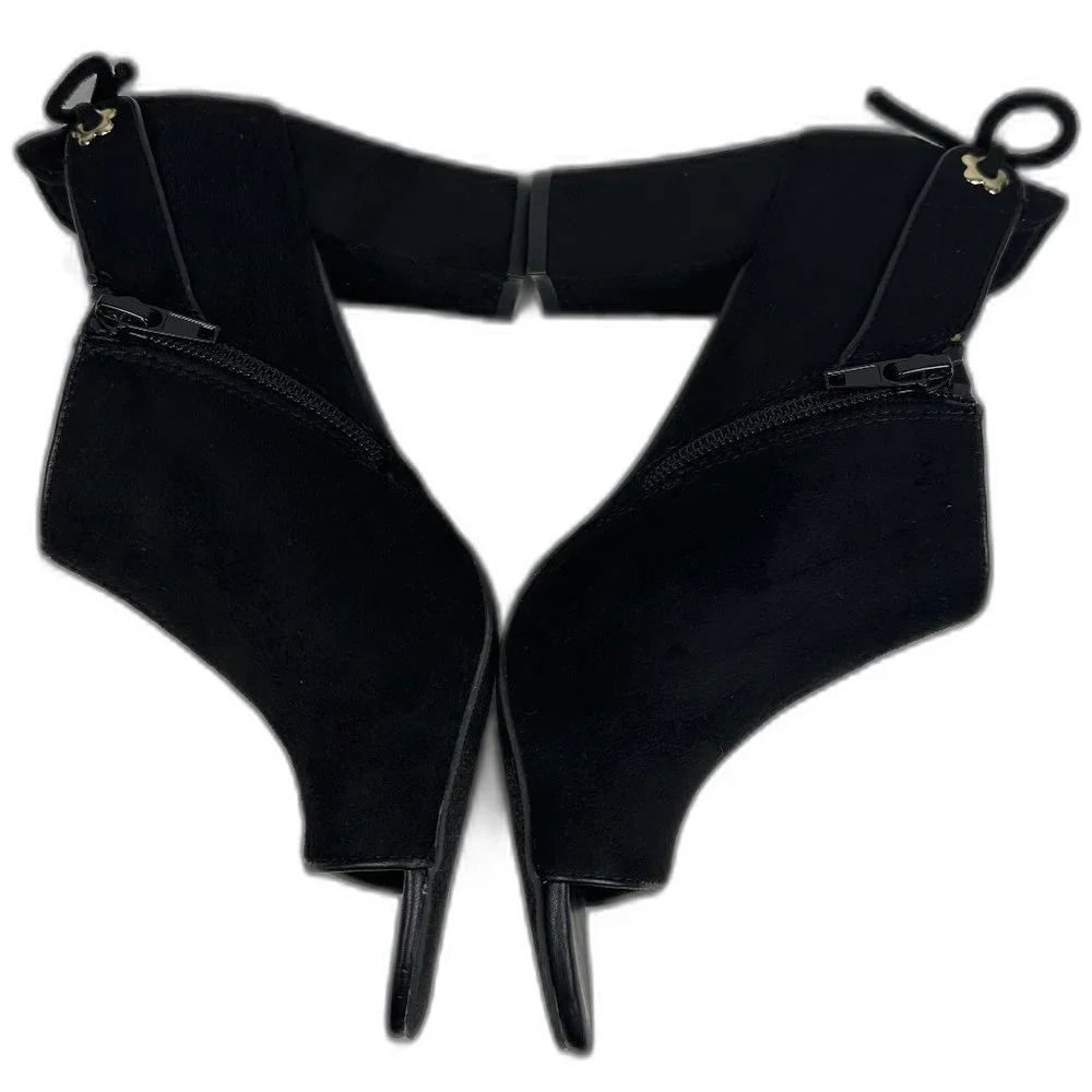 Charter Club Hirah Tie Back Blo black heels - Picture 3 of 8